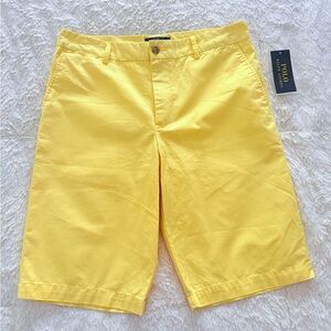 Ralph Lauren Kids Bright Yellow Shorts